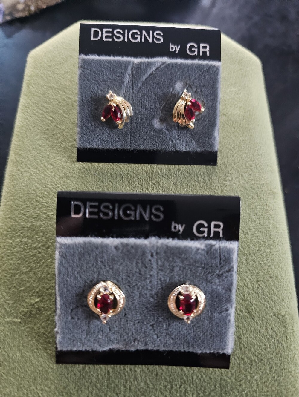Gold Plated Stud Earrings